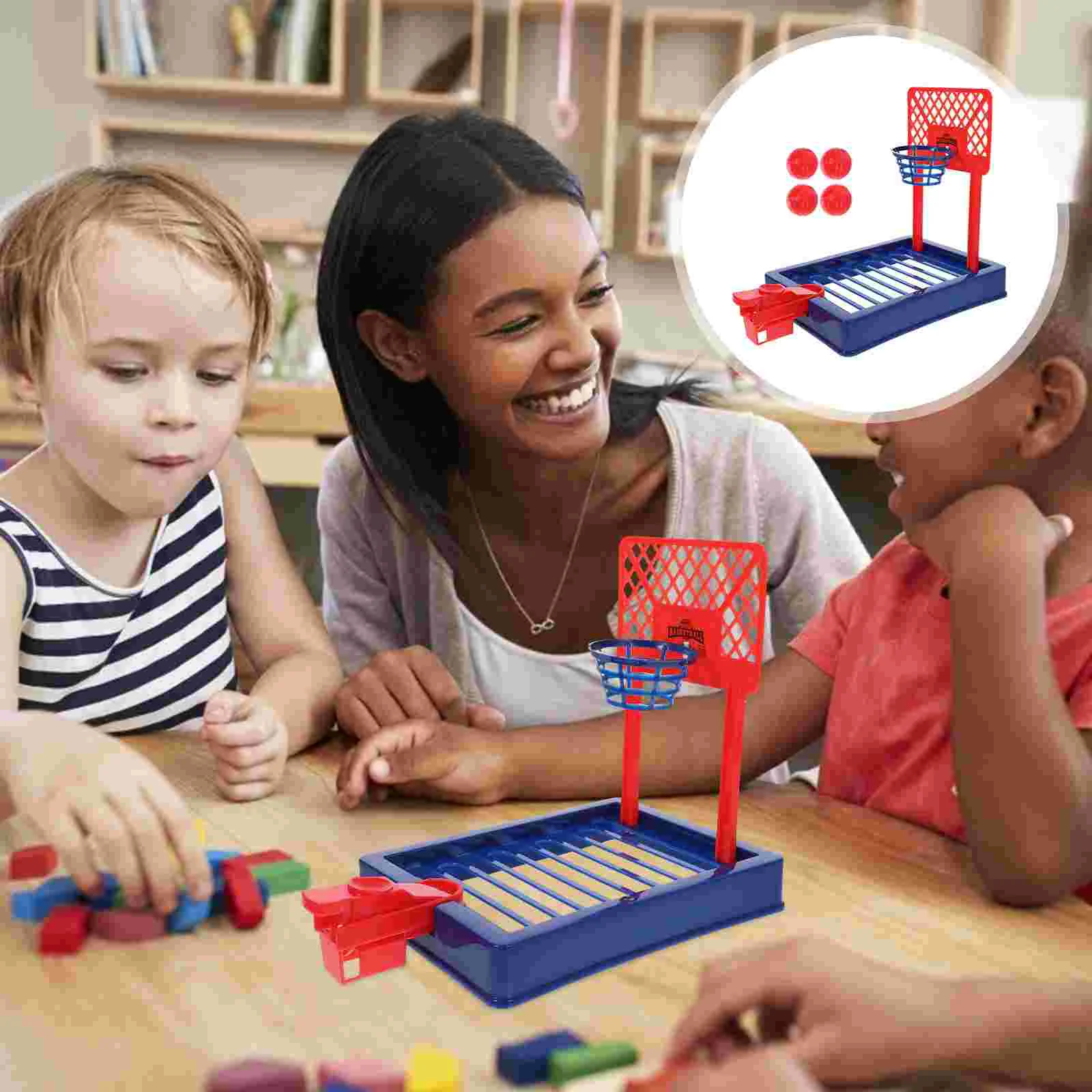 

Kids Playing Basketball Handheld Toy Mini Toys Game Finger Training Sports Machine