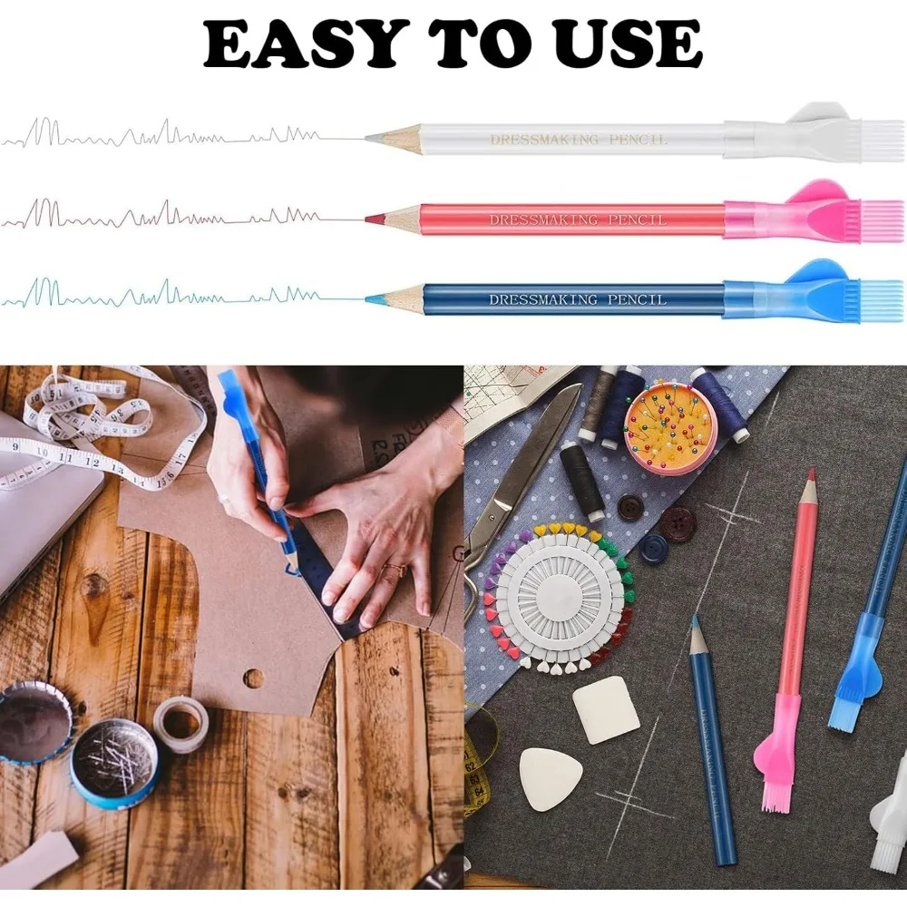 Маркировочная ручка с мелом для шитья рисования ткани рукоделие своими руками