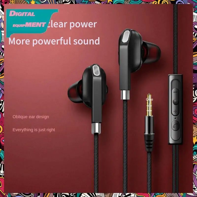 

Better Audio Quality Universal Earphones Comfortable To Wear Skin-friendly Material Earphone Pc Durable Sleep Phones 25.00g