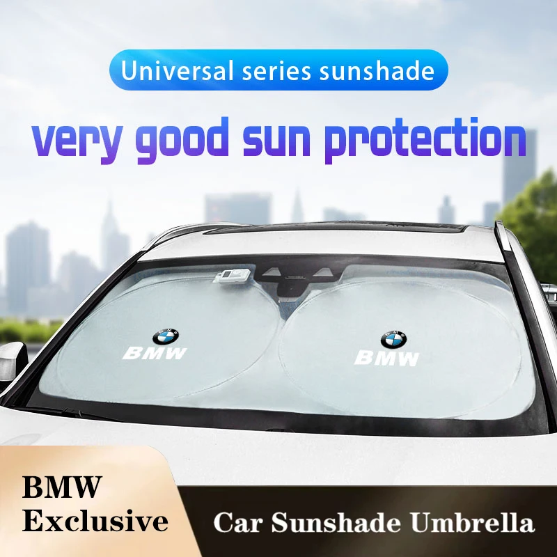 Автомобильный козырек от солнца на лобовое стекло защита ультрафиолета для BMW X3 X4