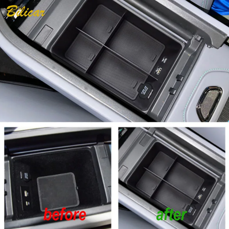 

Car Central Control Storage Box for ZEEKR 001 2022 2023 Accessories Auto Console Armrest Storage Box