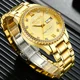 2022 New Top Brand Luxury Business Belushi Male Wristwatch Luminous Men's Watches Gold Diamond Watches for Men Relogio Masculino Other Image
