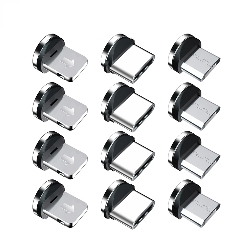 

Tips Charging Cable Adapter Replacement Parts for Mobile Phone Easy Operate Durable 360 Degree Rotation Converter