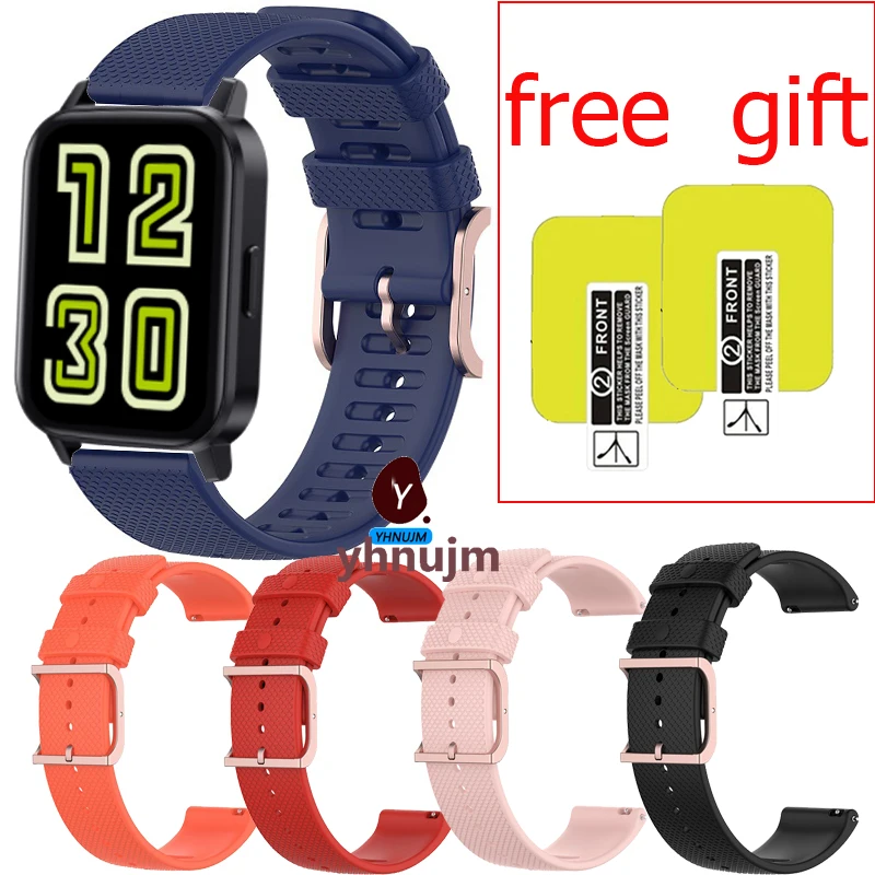 

DIZO Watch 2 sports Strap Smart Watch Silicone Soft Sports Band Screen Protector Film Accessories