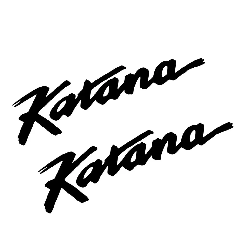

X2 For SUZUKI KATANA Motorcycle Decals / Stickers - 200mm