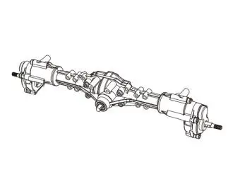MJX H8h+PRO полный комплект оригинальных аксессуаров, предотвращение столкновений лебедки, передний мост, задний мост, корпус автомобиля, ступица шины (1)