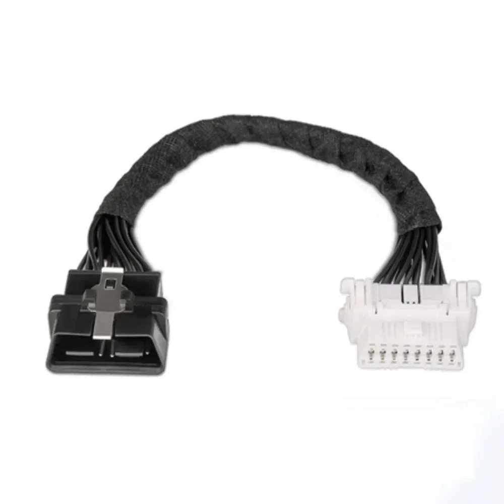 33 см 16-контактный OBD2 OBDii OBD 2 удлинительный кабель между мужчинами и женщинами 22AWG