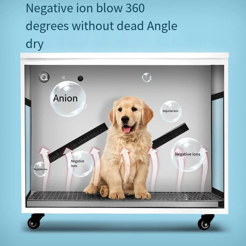 Household High wind speed adjustable hot and cold air dog cat pet beauty Automatic hair dryer large