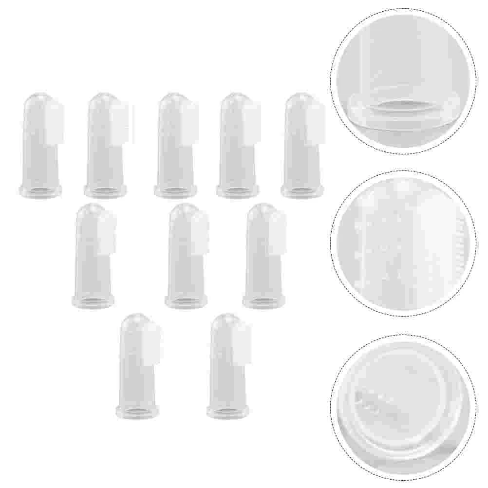 

Dog Finger Silicone Pet Cat Toothbrushes Fingerbrush Cleaning Puppy Ca Toy Teeth Care Oral Brush Dogs Tools Toys Stick Chew