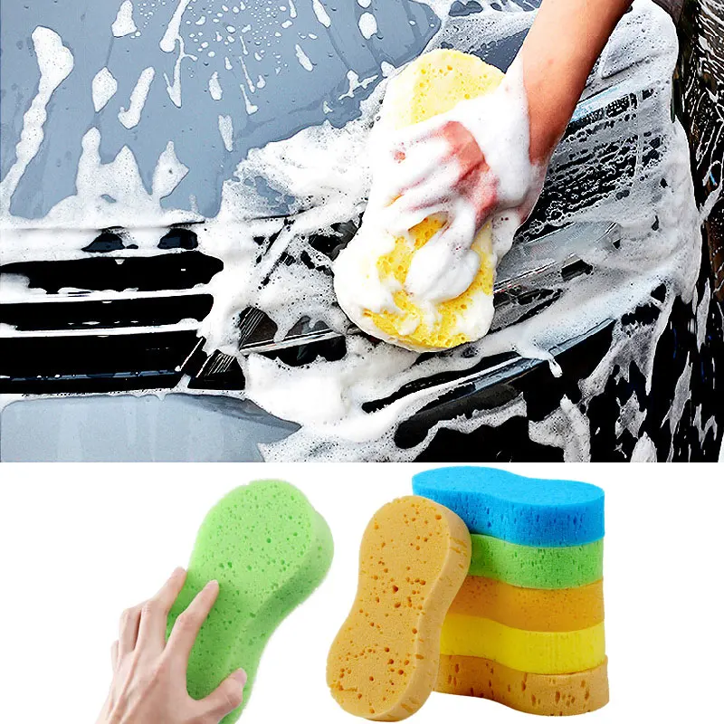 

Universal Car Washer Sponge Large Honeycomb Cleaning Car Care Detailing Brushes Washing Towel Auto Gloves Styling Accessories