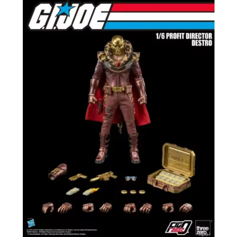 Оригинальный продукт, специальное предложение, оригинальный Hasbro Threezero FigZero G.I. Серия Джо 16 PROFIT DIRECTOR DESTRO (art.: 3920dc31ac7ca) - 3920dc31ac7ca