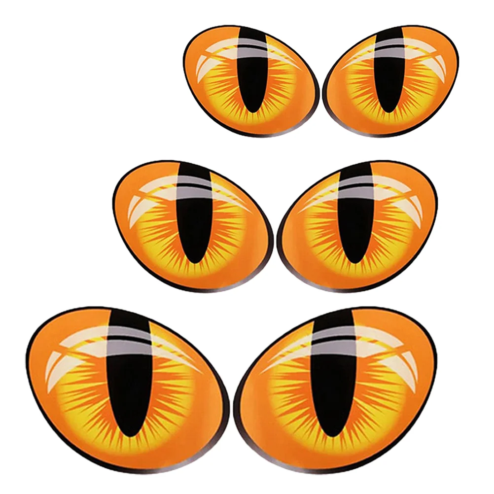 

Car Truck Bump Cat Eye Sticker Window Decals Vehicles Rear View Mirror Stickers
