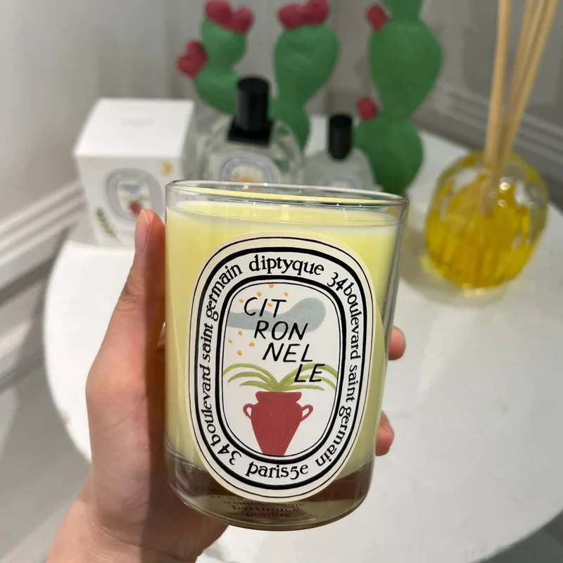 

High Quality Scented Candles Valentine's Day Limit Litchi Rose Lasting Fragrance Home Candle Diffuser Aromatherapy Gift Box