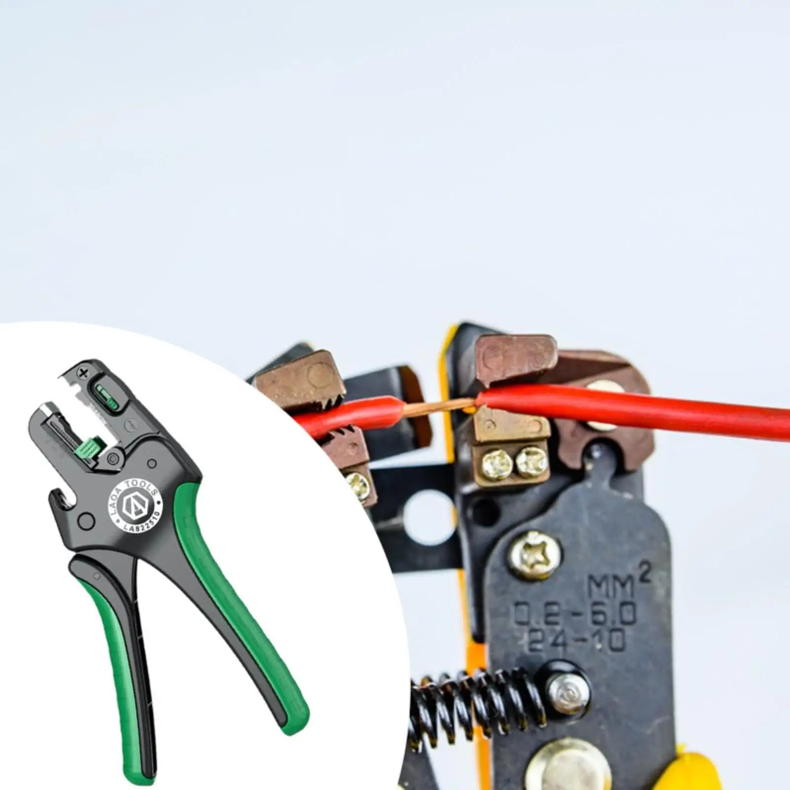 Автоматический инструмент для зачистки проводов 30-8 Agw регулируемый электриков