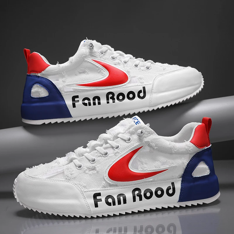 

Мужские кроссовки для бега, легкие холщовые сетчатые дышащие кроссовки, Повседневная модная трендовая спортивная обувь для отдыха, новинка 2023