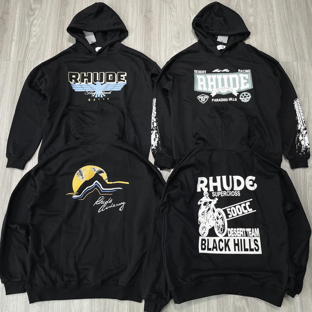 

Кофта с капюшоном в стиле оверсайз из чистого хлопка, с принтом