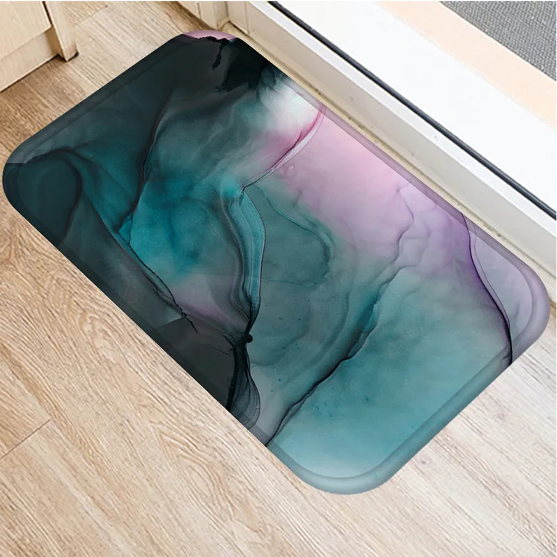 

Красочный рисунок с чернилами, модный напольный коврик с принтом для кухни и дома, коврики для спальни, эстетические аксессуары для мебели, ...