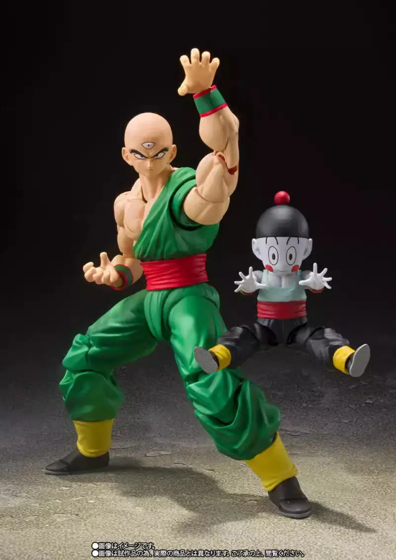 Фигурка Bandai S.H.Figuarts Dragon Ball Z Tien Shinhan Chiaotzu 2.0, полностью подвижная, коллекционная модель Tamashii Limited (art.: 3920daa2eda78) - 3920daa2eda78