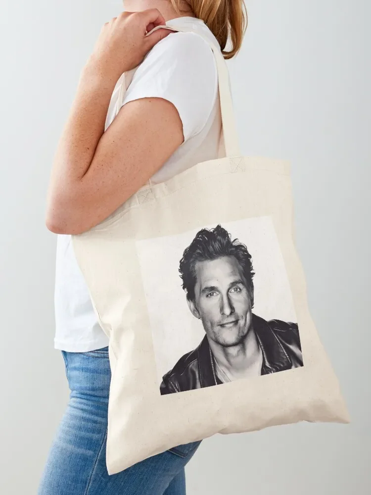Matthew McConaughey Tote Bag Сумка для покупок Большая женская сумка Женские пляжные сумки