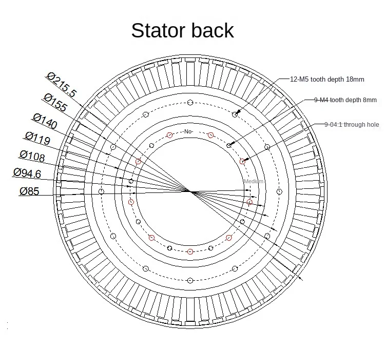 Haoji 20310 крутящий момент 10 Нм бесщеточный двигатель постоянного тока с большим
