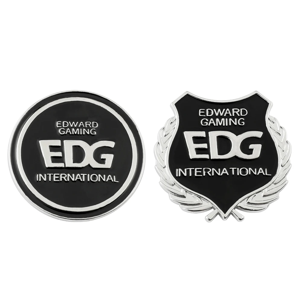Игра 2021 чемпион мира Эдвард игровая Эдвард металлическая брошь значок на лацкан для фанатов боевой команды собирать ювелирные изделия подарок