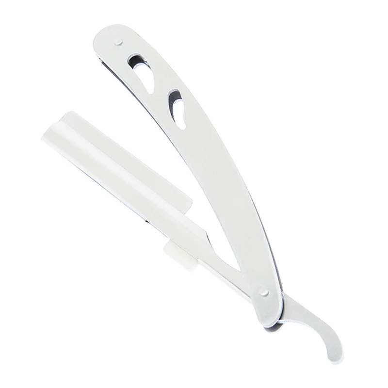 Мейша 1 шт. бритва для волос с 10 шт. лезвий, парикмахерская подстригающая бритва из нержавеющей стали с складным бритвенным ножом C0003A.