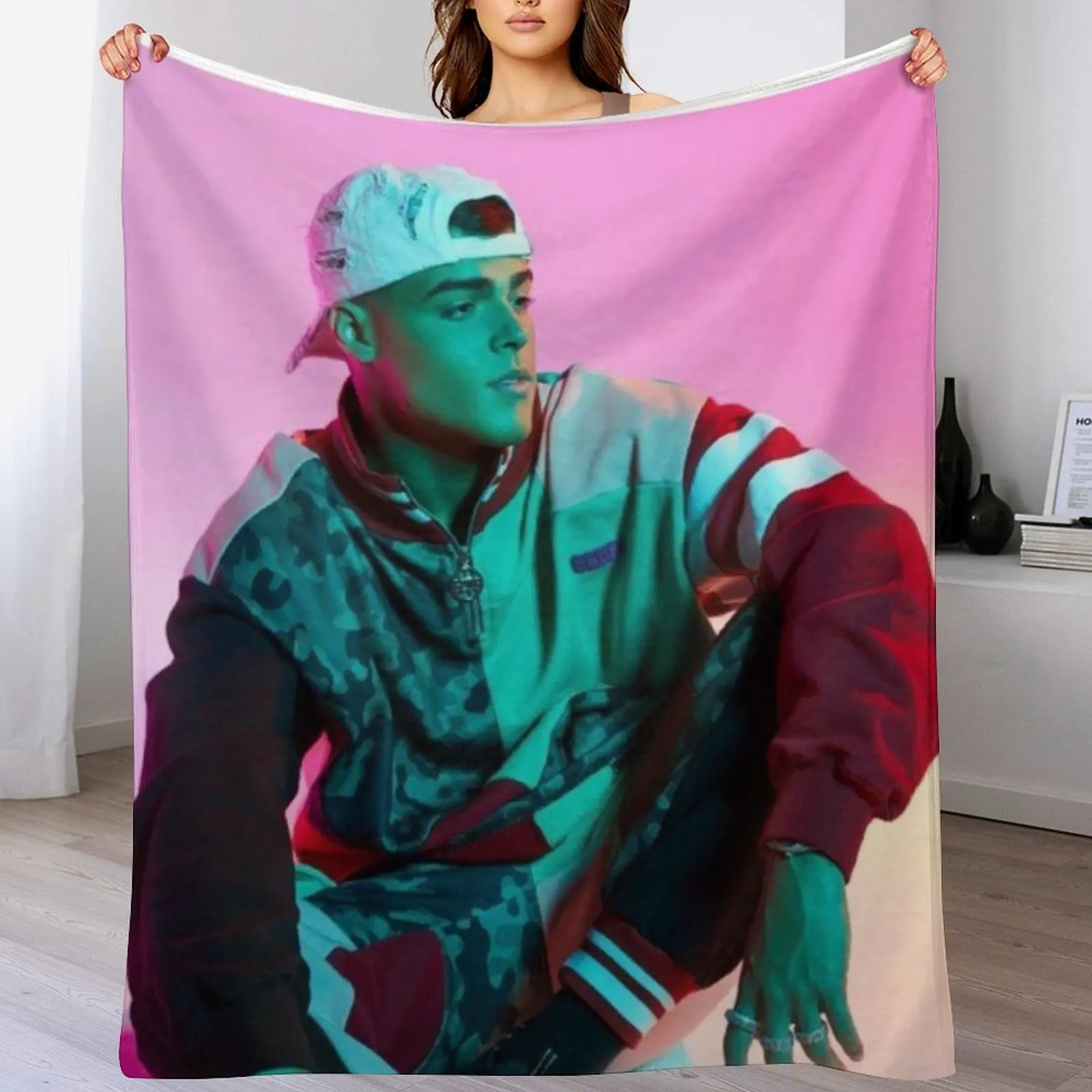 Lunay красное одеяло спальный мешок персонализированные подарочные одеяла