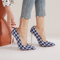 spring thoes 2022 trend for women sexy stiletto heels fashionable pointed high heel shallow mouth elegant office pumps