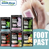 southmoon detox foot patches pad stress relief deep sleep body toxins feet slimming cleansing sticker herbal body care adhesive