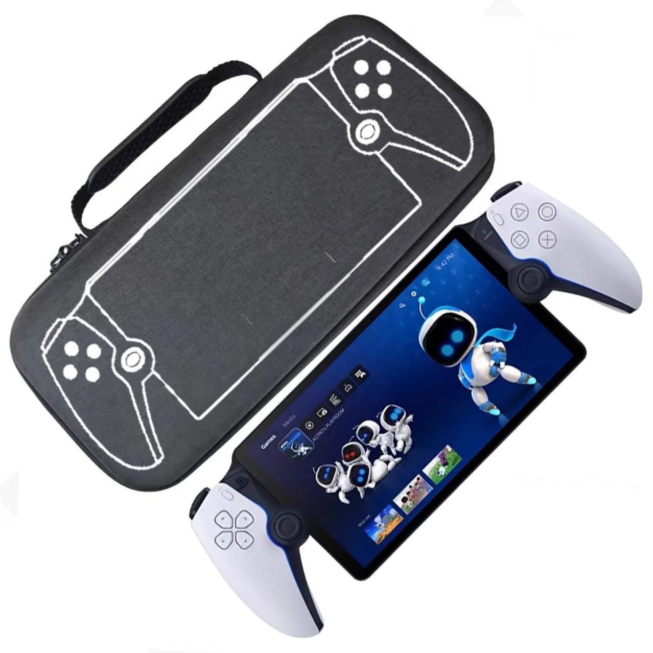 

Hard EVA Portable Carrying Case Bag Shockproof Protective Travel Case Storage Bag For PlayStation Portal remote player