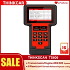 Диагностический сканер Thinkcar TS609 OBD2 для двигателя ABS SRS, диагностический инструмент для коробки передач, сканер для считывания кодов ThinkScan 609 с 8 функциями сброса