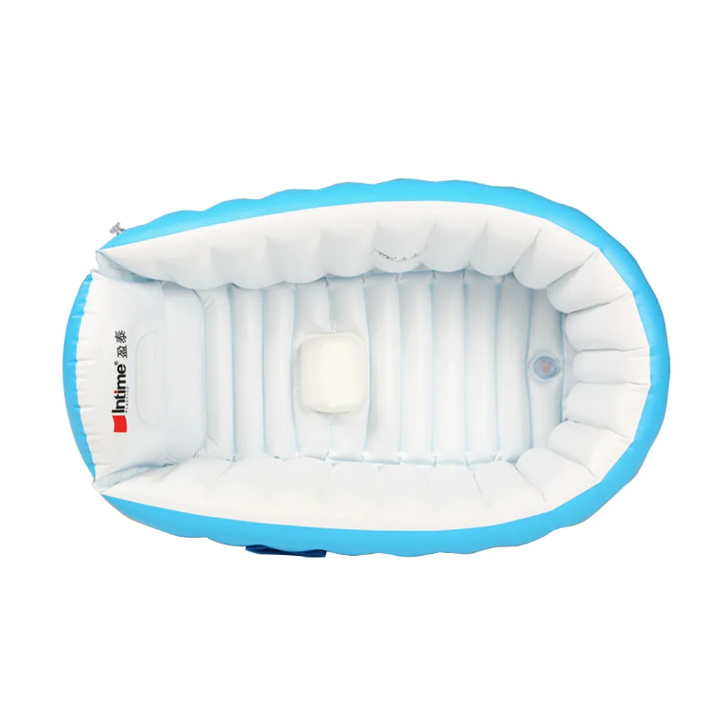 

Baby Inflatable Bathtub Portable Infant Toddler Bathing Tub Cushion Non Slip Travel Mini Swimming Pool Foldable Shower Basin