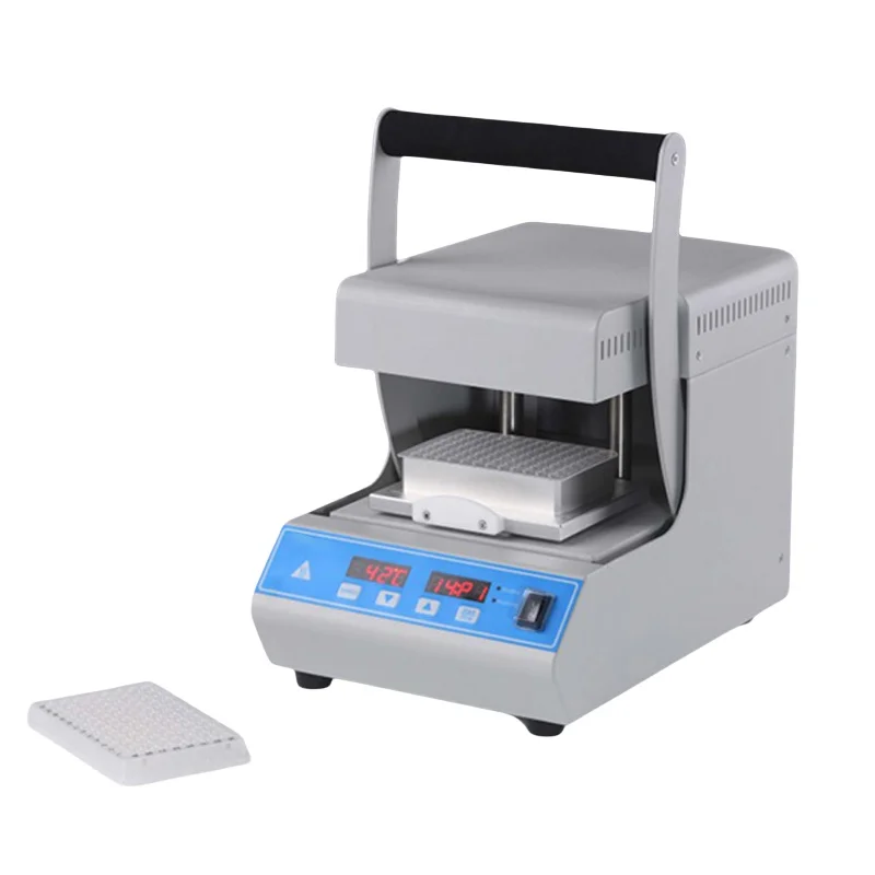 Упаковщик микропланшетов термосварщик для плиты ручной упаковщик пластин 96