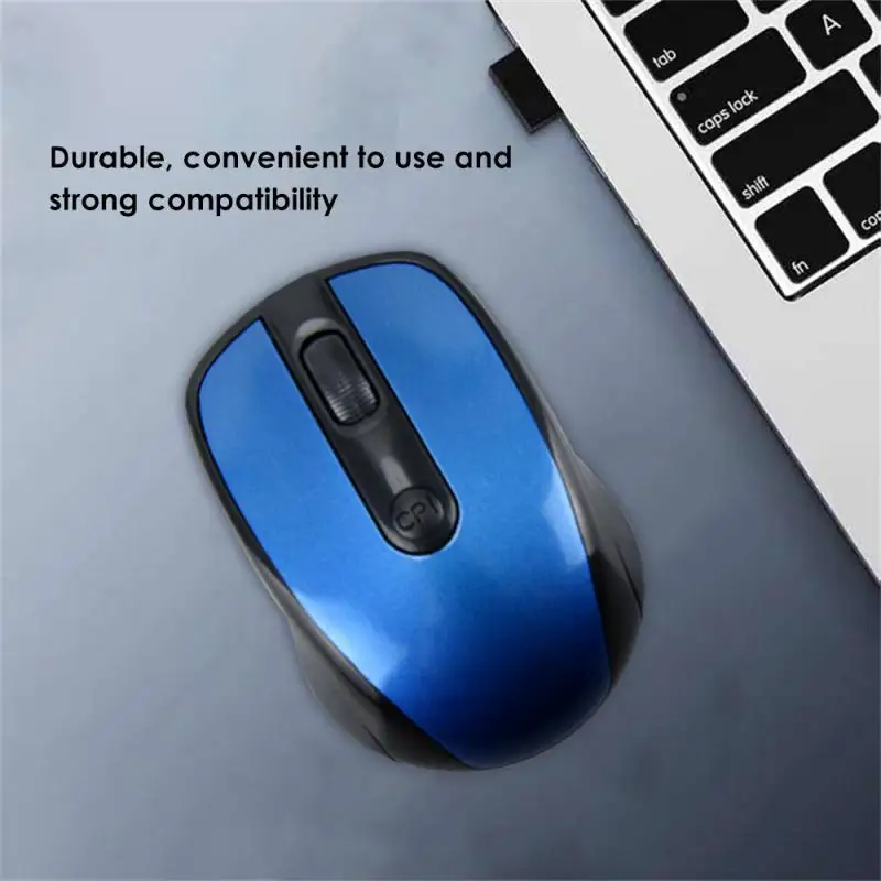 

USB Wireless Mouse 1600DPI USB 2.0 Receiver Optical Computer Mouse 2.4GHz Ergonomic Mice For Laptop PC Sound Silent Mouse