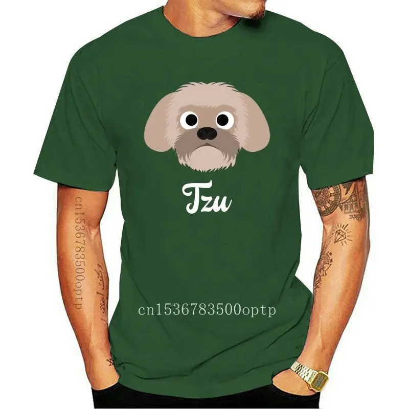 

Mens Clothes Men's Tzu - Shih Tzu T Shirt Designing Short Sleeve S-XXXL Outfit Crazy Building Spring Autumn Family Shirt