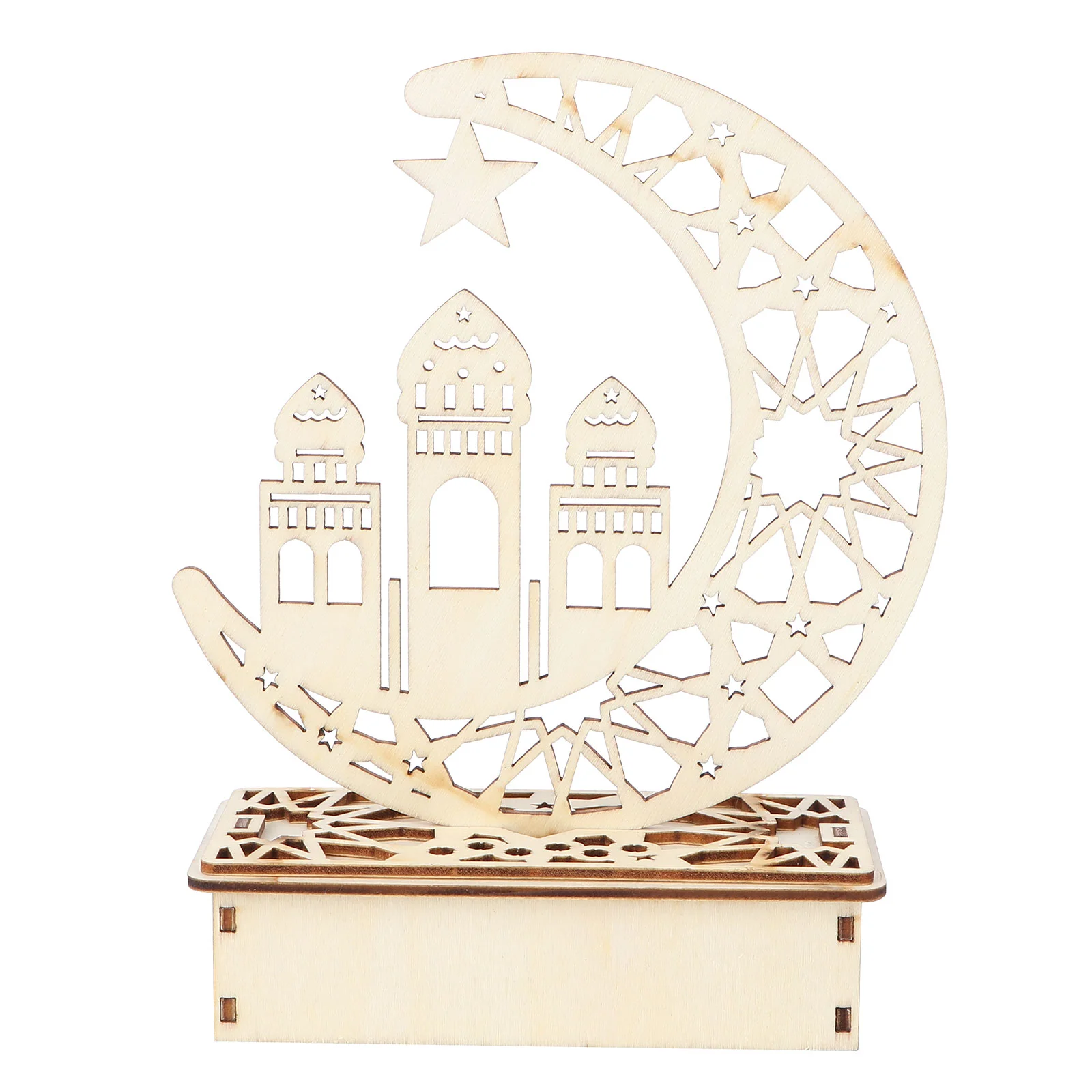 

LED Moon Lights Decoration Home Ramadan Home Decorations Moon Neon Sign Pentagram Eid Table Decorations