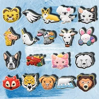shoe charms decorations fits for crocs accessories animal pins buckle boys girls kids women teens christmas gifts party favors