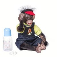 18 inch simulation monkey orangutan baby is popular in europe and america as a companion gift for boys and girls