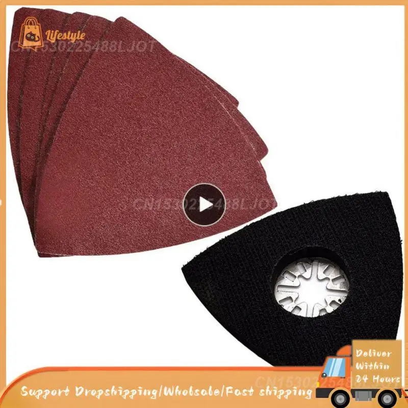 

4-40 шт., наждачная бумага Delta Sander Hook, длина 80 мм, ширина 80 мм