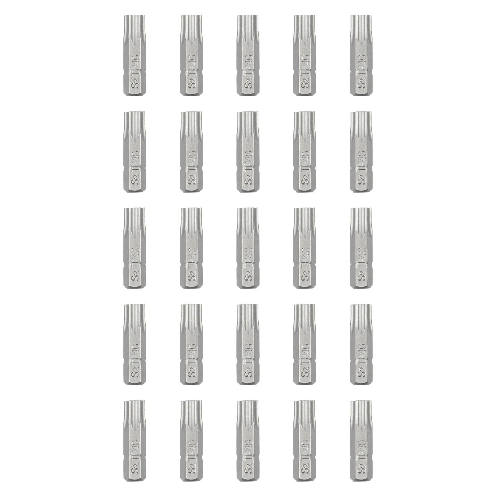 

25pcs TP25 Screwdriver Repair Tools Accessories Alloy Steel Portable Household Drill Bit 1/4 Inch Hex Shank Mobile Phone Mini