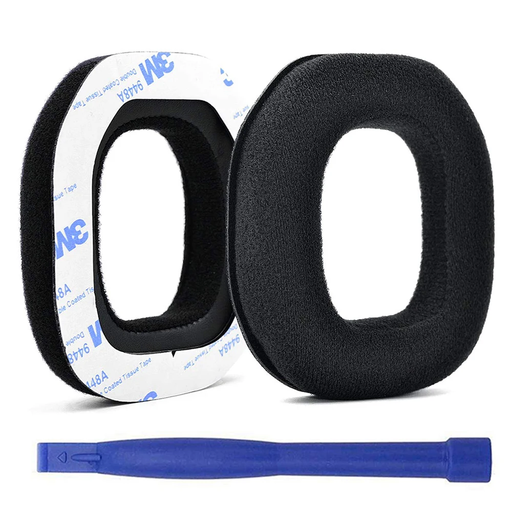 Velour-almohadillas de repuesto para auriculares Logitech Astro A 50, A50, Gen 3, 4, A40TR, A40, TR