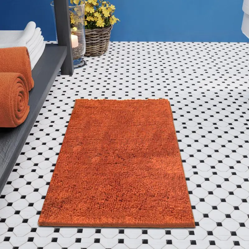 

Chenille Shag Luxurious Soft Bath Mat, Perfect Decorative Choice for Your Comfort & Home