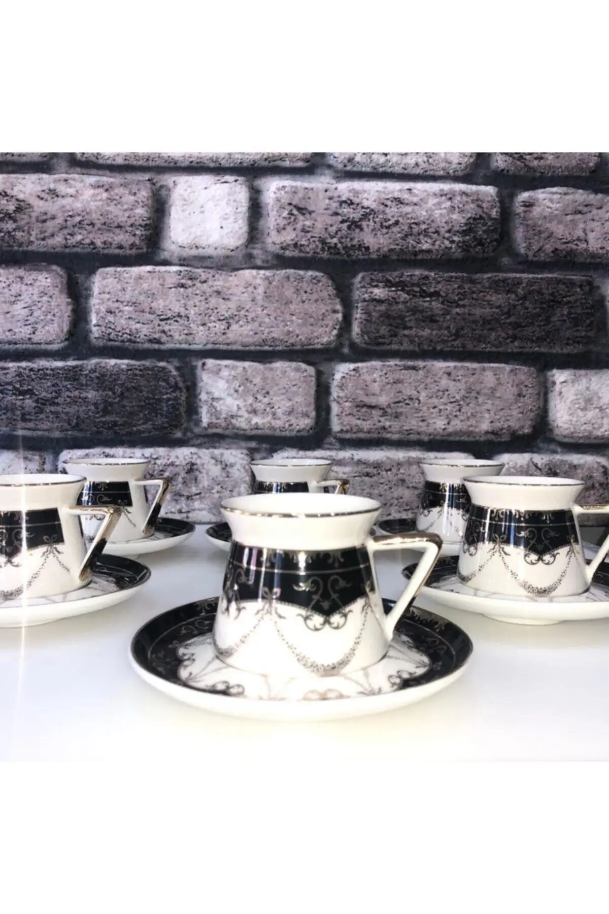 

Удивительный турецкий греческий арабский Набор чашек для кофе и Эспрессо набор роскошных чашек 6 человек