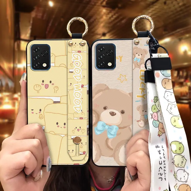 ring anti dust phone case for umidigi a11s dirt resistant soft lanyard wristband kickstand original free global shipping
