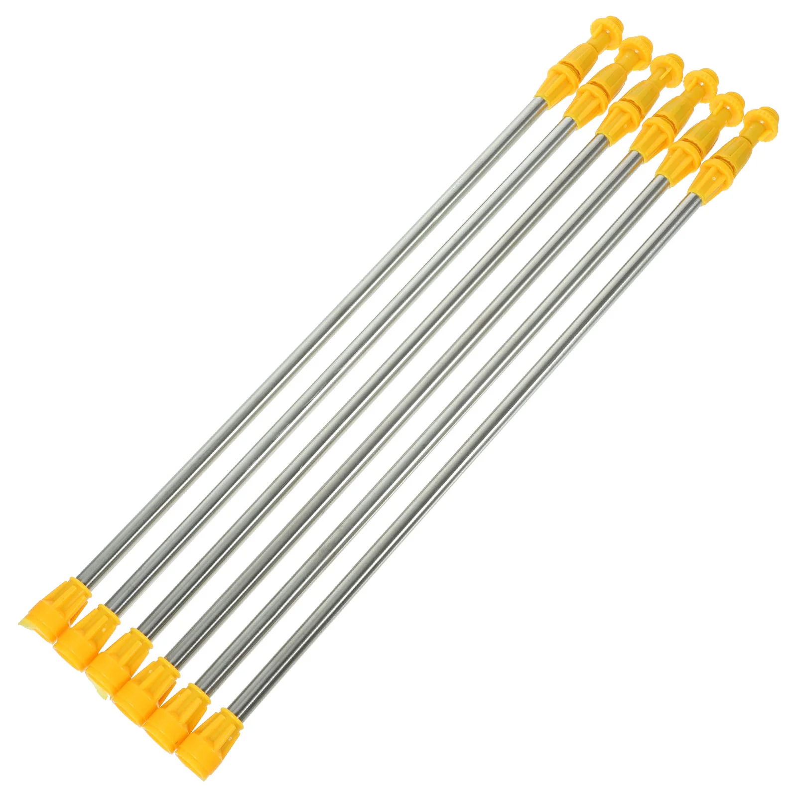 

6 Pcs Sprayer Accessories Stainless Steel Boom Fruit Tree Telescopic Rod Plastic