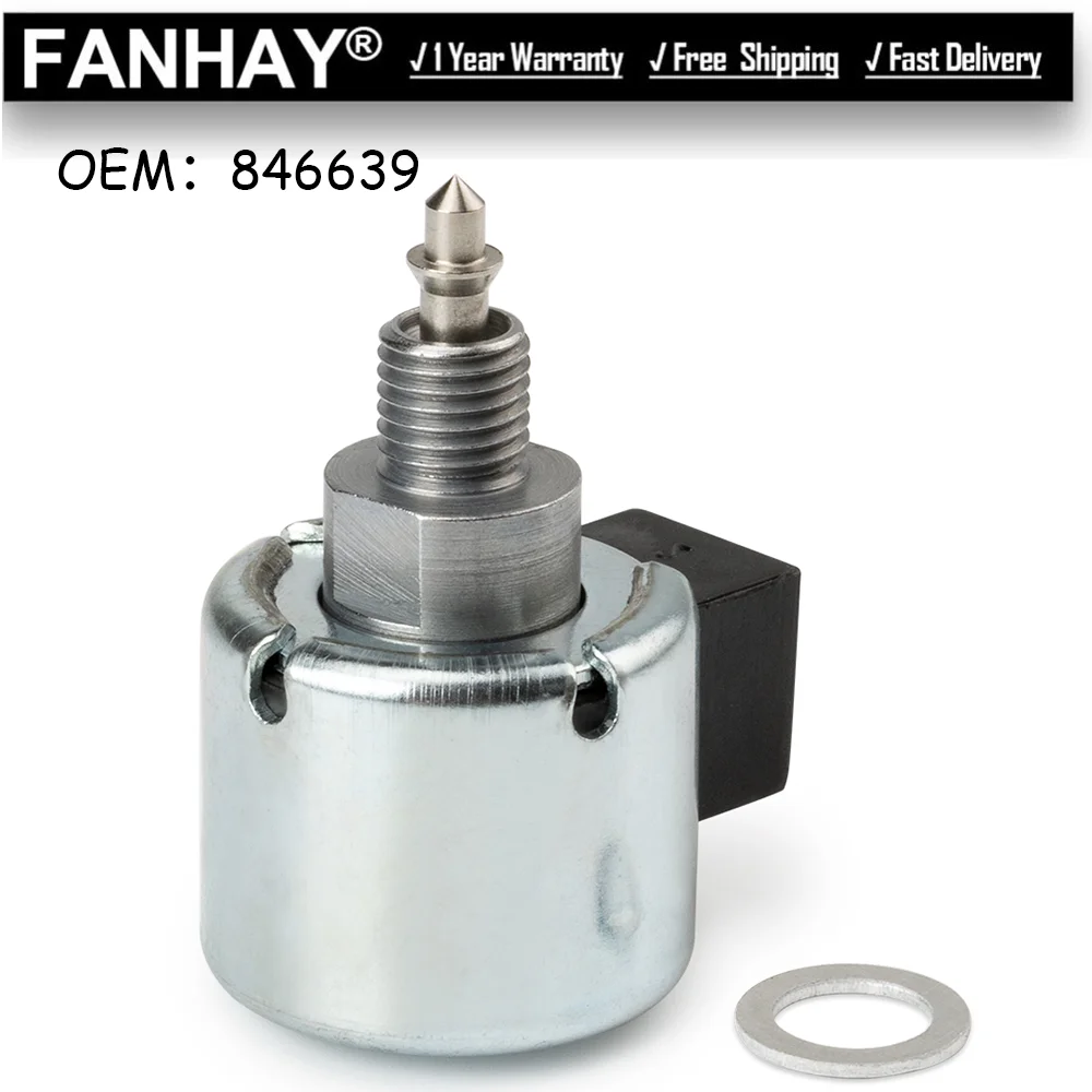 

OEM #846639 Новый соленоид отключения топлива ДЛЯ Briggs, двигатель для газона и садового оборудования 33R877-0032-G1 33R877-0033-G1 31R907-0062-G1