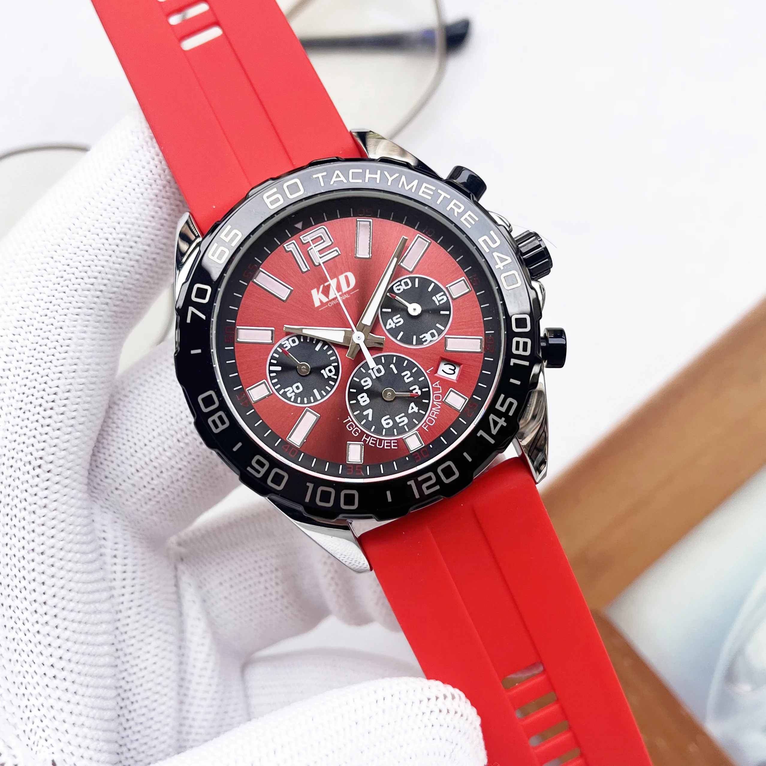 

Original Watch F1 Series Brand Quartz Watch Mens Business Fashion Chronograph Luminous Waterproof Sports Watch For Men AAA Clock