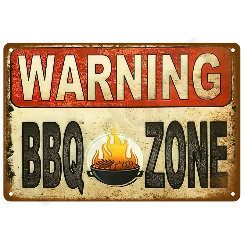 

Металлическая винтажная вывеска