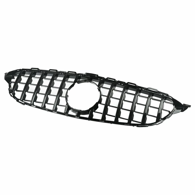 ГРИЛЬ ДЛЯ MERCEDES W205 C205 C CLASS GRILLE AMG GT GTR STYLE 2015-2018