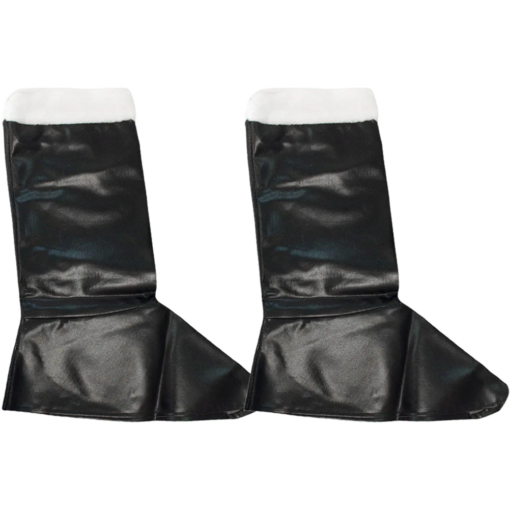 

Рождественские ботинки с Санта Клаусом, ботинки, костюм, чехол для обуви, косплей, принадлежности, вечерние носки, профессиональные аксессу...